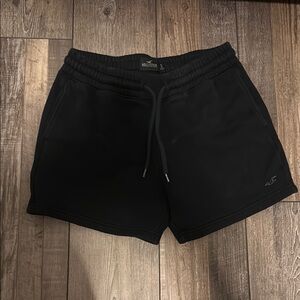 Hollister Black Athletic Shorts for Active Comfort